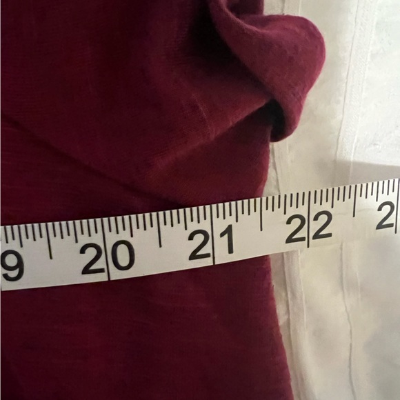 NWT, Torrid Beet Red Short-sleeved tee with embellished collar and front pocket - Picture 6 of 7